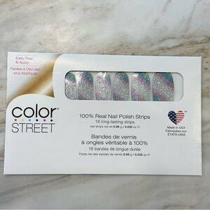 Color Street Nail polish strips METAstrong metallic stripe new in package